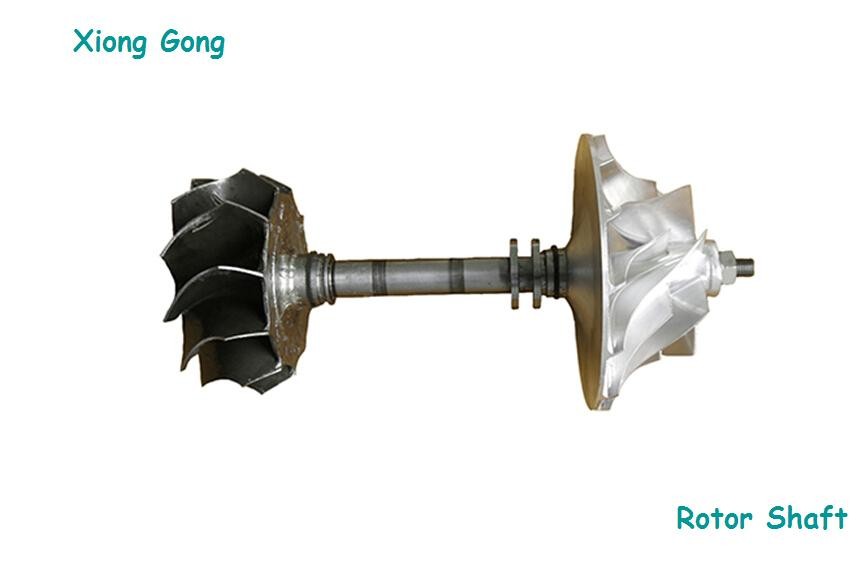 Quality RH IHI MAN Turbocharger Rotor Shaft Performance Turbo Parts Single Stage Turbine for sale