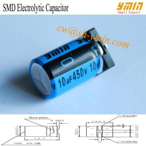  10uF 450V 10x16.5mm SMD Capacitors VKL Series 125°C 2,000 ~ 5,000 Hours SMD Aluminum Electrolytic Capacitor  RoHS Manufactures