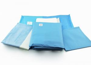  Medical Sterile Surgical Packs Lower Extremity , Hand Leg Drape Angiography Pack Manufactures