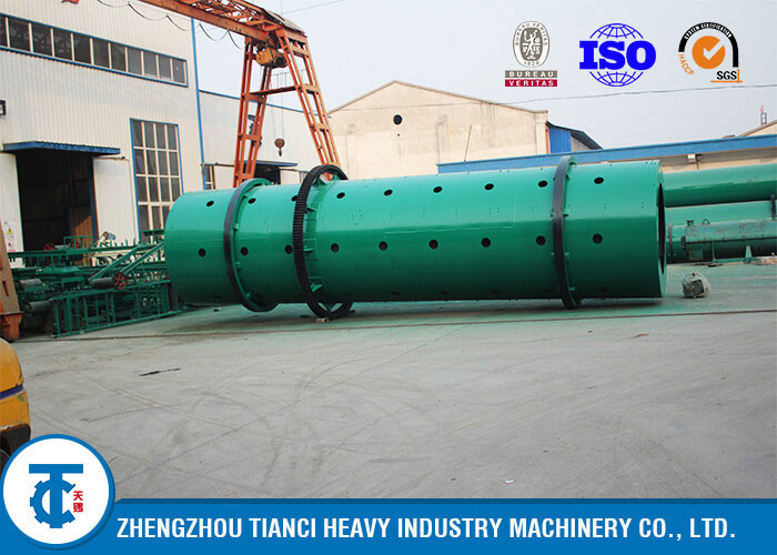  Compound Fertilizer Rotary Drum Granulator For Limestone Dry Mineral Powder Manufactures