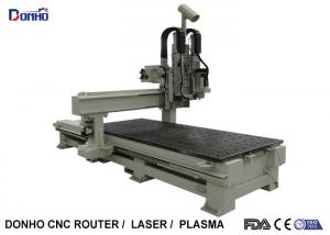 Four Axis CNC Wood Router Milling Machine With 180 Degree Spindle Rotating Manufactures