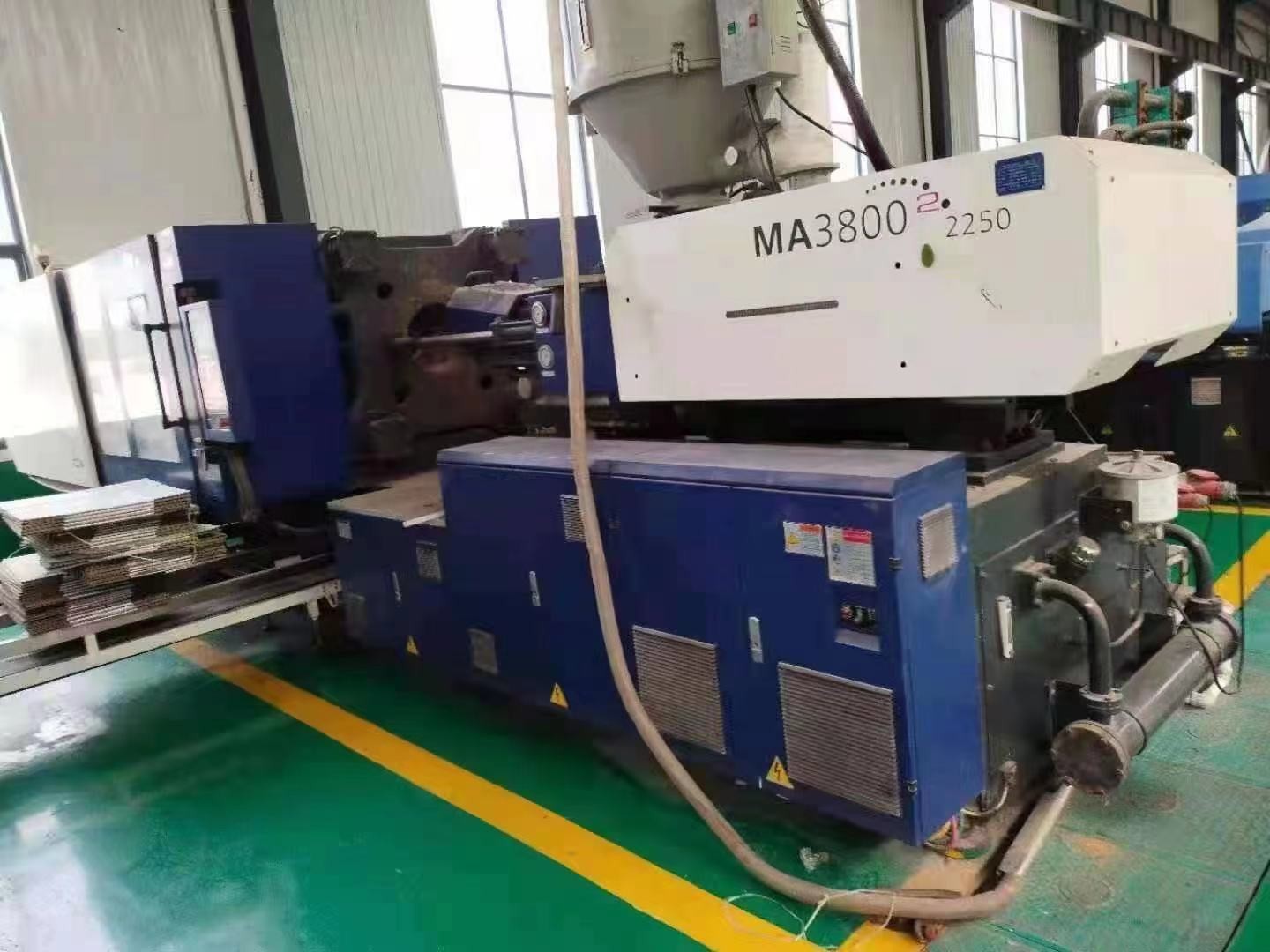  Used Haitian MA3800 PVC Molding Machine 380 Ton Servo Driven Hydraulic Pump Manufactures