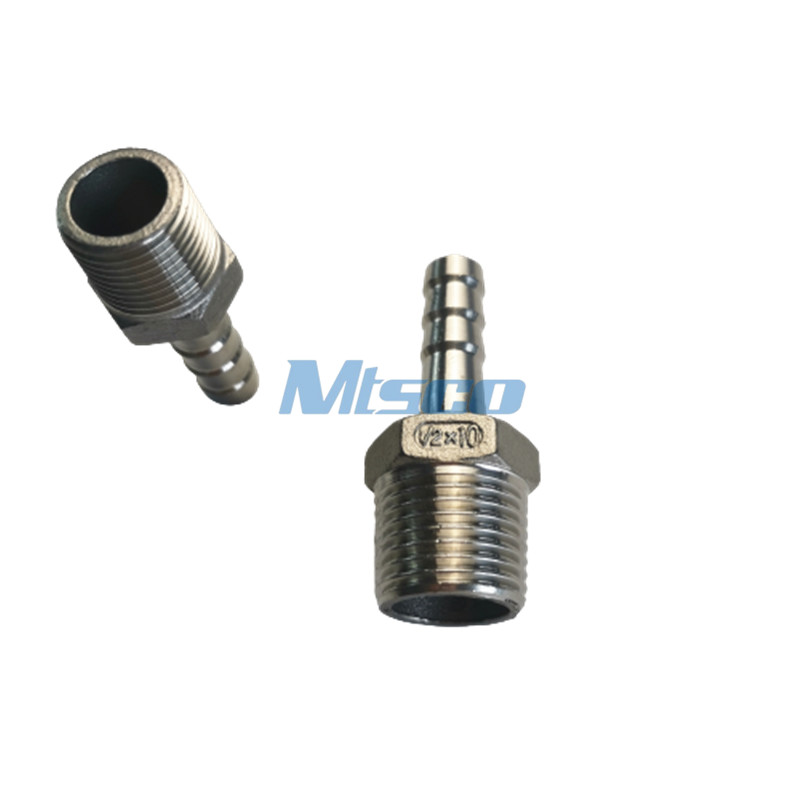  2'' ASTM A351 CF8 Hose Pipe Nipple Casting Fitting NPTM Thread Connection Manufactures