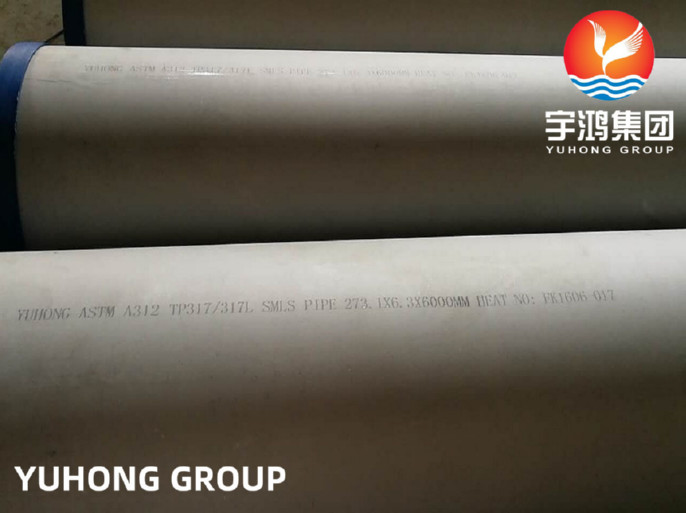 Buy cheap ASTM A312 TP317, TP317L Stainless Steel Seamless Pipe Cold Drawn from wholesalers