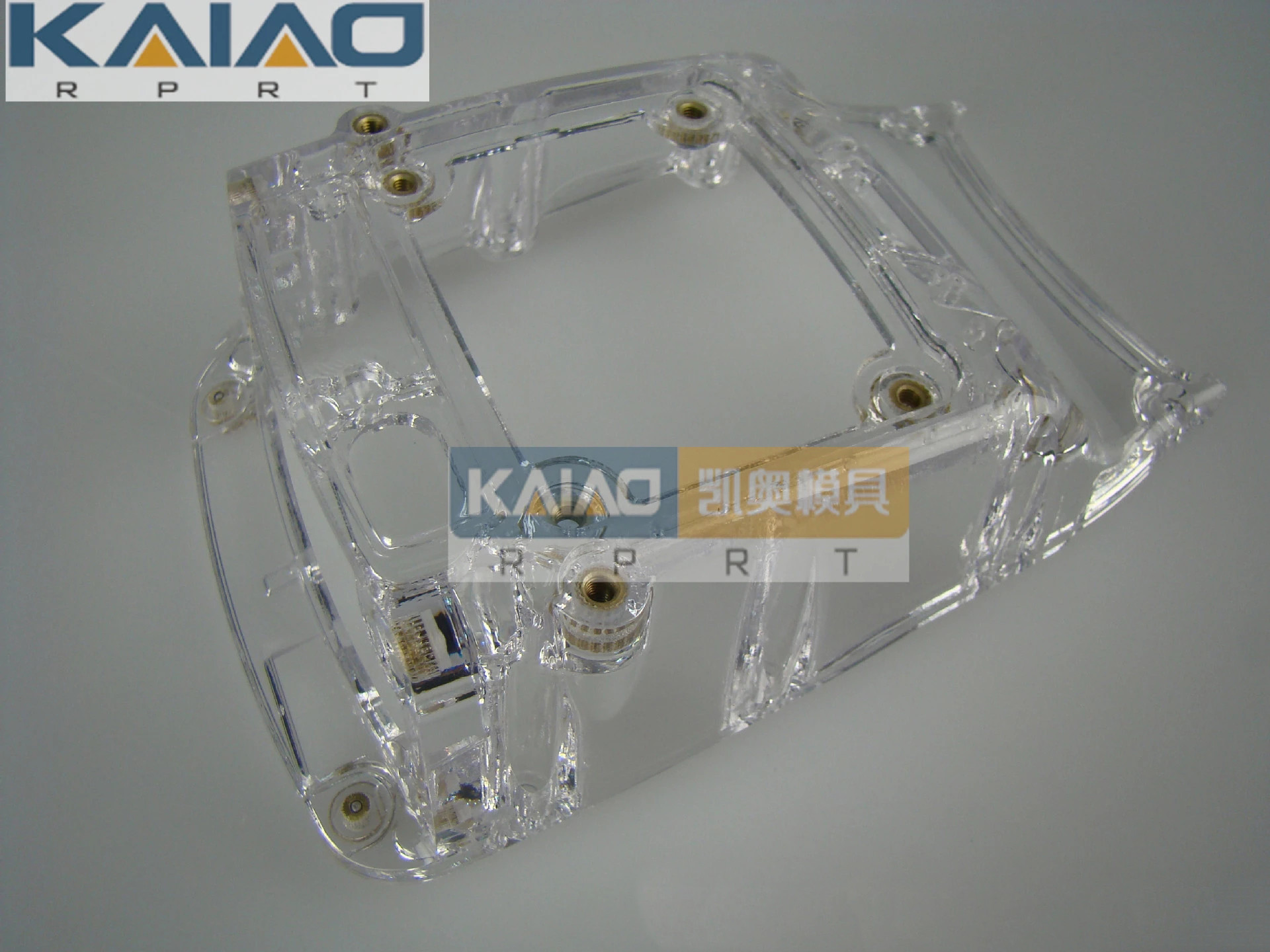  Clear Lighting CNC Machining Rapid Prototyping Automotive Reflectors Use Manufactures