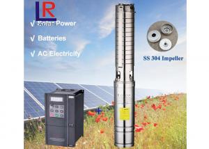 3 Inch 1.1kw Irrigation Water Pump 65m , High Pressure Solar Water Pump Manufactures