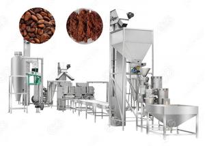  500-1000 kg/h Automatic Cocoa Powder Production Line Cocoa Bean Processing Machine Manufactures
