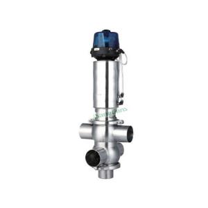  brewing dairy drink SS304 DN50 food grade Mixproof valve, hygenic anti-mixing valves, sanitary mix-proof valve Manufactures