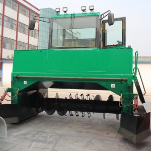 China Bio organic fertilizer crawler type compost turner machine on sale