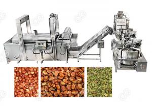  Factory Automatic Peanut Fryer Machine Broad Bean Peas Frying Production Line Manufactures