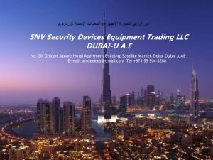 China SNV Security Devices Equipment Engineering & Trading LLC on sale