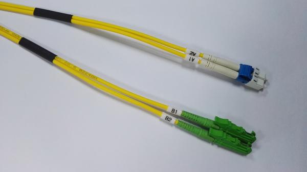 Quality PVC APC E2000 Patch Cord Customized Length Fiber Connector for sale