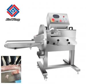 China 500kg/h Meat Cutting Equiment / Electric Barbecued Pork Cutting Machine on sale