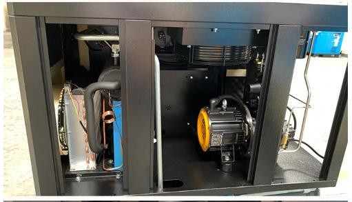 Direct Connection Type Portable Rotary Screw Air Compressor Four In One 10Hp 7.5kw