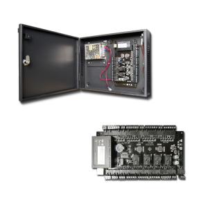  4 Doors Access Control Panel with Power Adapter Metal Box/Access Control Board with TCP/IP &amp; Wiegand Signal(C3-400/BOX) Manufactures