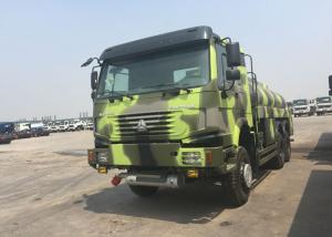  LHD 6X6 Military Fuel Oil Tanker Truck 16 - 25 CBM Euro 2 336 HP High Capacity Manufactures