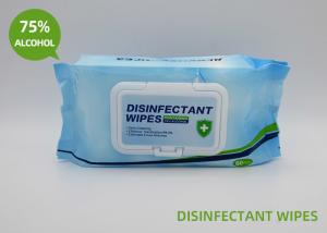 China White Alcohol Disinfectant Wipes Kill 99.9% Bacteria And Virus Pharma C Antiseptic For Hands on sale