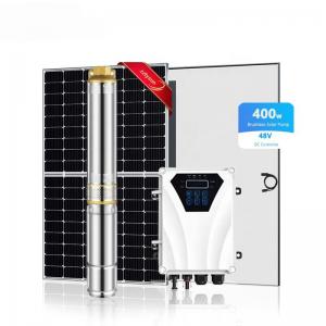 China 3 Hp solar pump price list 1hp 2hp 3hp 4hp 5hp 500W 48V solar water pump for agriculture on sale