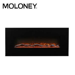  1480mm Glass Single Side View Led Wall Mounted Led Fireplace Wall Surface Manufactures