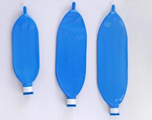 China Ethylene Oxide Sterilization 2L Disposable Medical Instrument Breathing Bag Blue Color on sale