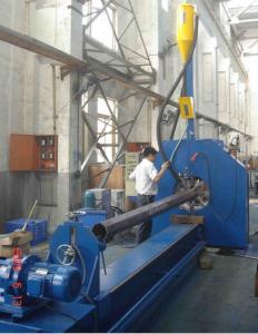 China Light Pole Welding Production Line 15m Submerged Arc steel pole shut weld machine on sale