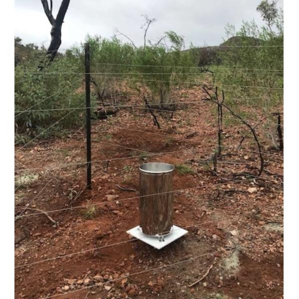 10mm Glass Rain Gauge for Meteorological Research in Temperature Range of -5C-45C