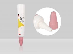  Custom Cosmetic Tubes D13mm 1-5ml Empty Long Nozzle Eye Cream Cosmetic Tube Packaging With Cap Manufactures