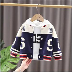  Breathable Cotton Boys Baseball Jacket	Boys Sports Wear For Age 0-15 Manufactures