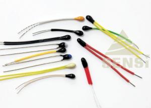China Epoxy Coated NTC Thermistor For Automobile Industry Good Thermal Cycle Endurance on sale