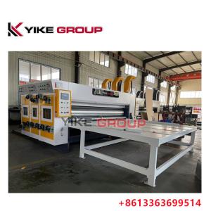 Buy cheap YIKE GROUP 1200X2600MM Chain feeder Printer Slotter Carton Box Making Machine from wholesalers