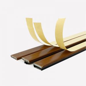  Brown PVC Fire Proof Fire Resistant Seals With Sodium Silicate Fillings 4mm X 15mm Manufactures