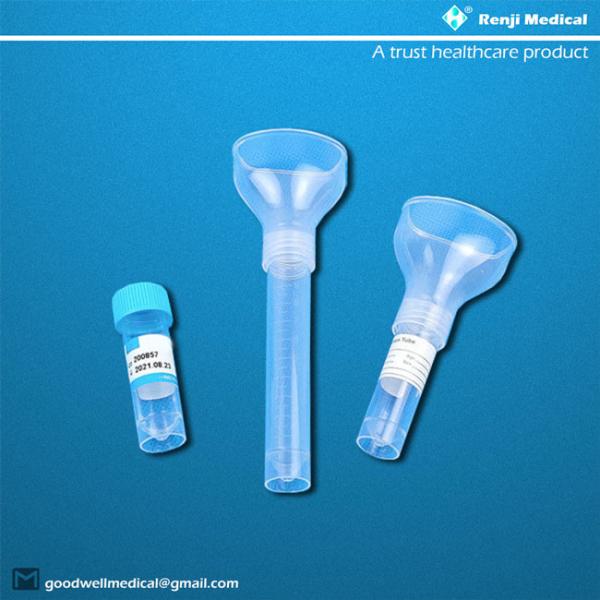 1 funnel Saliva Sample Collection Kit 3 min For QPCR Testing