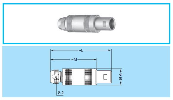 FFA.2S.301.CLAD72Z Lemo Circular Push Pull Connectors / Lemo Style Connector