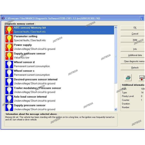 Newest WABCO DIAGNOSTIC KIT (WDI) WABCO Trailer and Truck Diagnostic Interface for Trucks+Xplore tablet