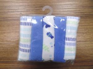  10 pk baby boy wash cloth,knitted terry wash cloth Manufactures