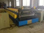 Corrugated Metal Steel Roof Panel Roll Forming Machine Automatic PLC Control