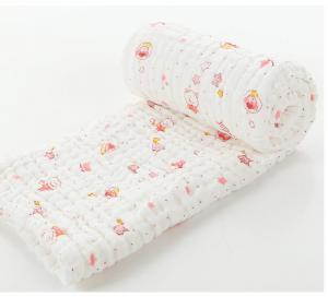 China Eco Friendly Natural Gauze Fabric Baby Gauze Blankets 100m / Roll on sale