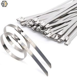 Buy cheap Stainless Steel Cable Tie with Self-Locking Ball Buckle from wholesalers