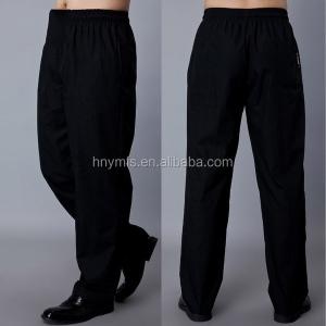 China garment factory supply new design chef nuniform pants delivery unifourm pants chef pants on sale