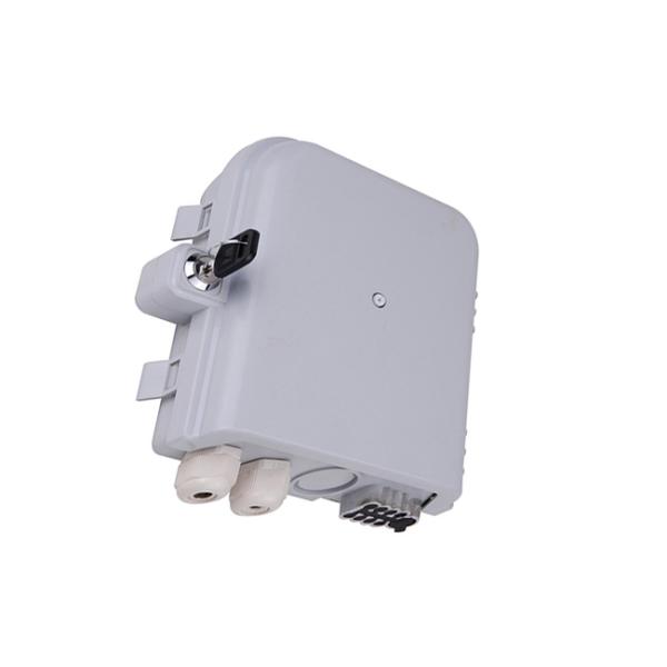 FTTH ABS + PC Material IP65 Waterproof 8C Optical Distribution Frame with 8 ports Outlet