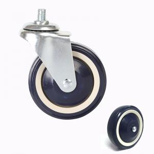  PU Tread 4 Inch Caster Wheel 100mm Shopping Trolley Castors Manufactures
