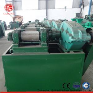 China Double Roller Fertilizer Granules Making Machine / Organic Fertilizer Granulator Machine on sale