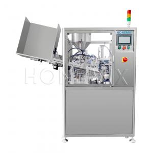China Customized Auto Tube Filling And Sealing Machine For Cosmetic Cream Body Lotion on sale