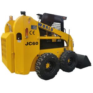 Versatile Efficient Small Skid Steer Loader With Sweeper JC60