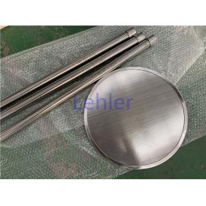 Buy cheap Beverage Filtration Wedge Wire Screens Plate 25 Micron Accurate Cut Size from wholesalers
