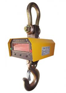  Digital 20 Ton Crane Weighing Scale With Steel Hook , Electronic Crane Scale Manufactures