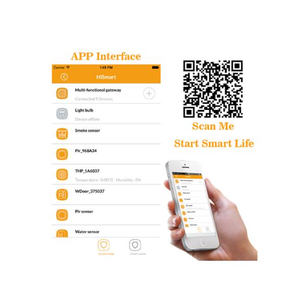 OEM Smart Home Automation System IOT Zwave Zigbee Gateway App Control