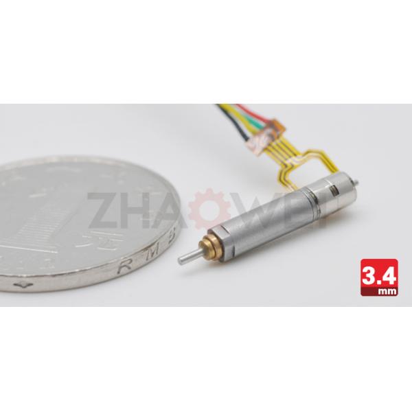 3V DC 4mm Low Noise Mini Planetary Stepper Gear Motor With Gearboxes