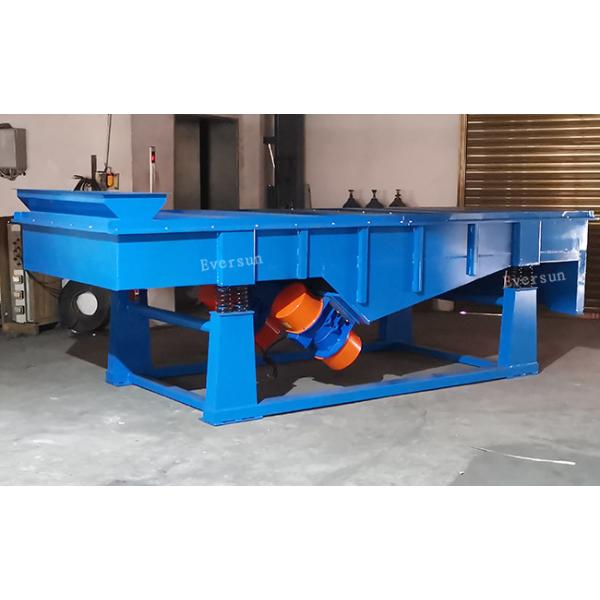 Stainless Steel 20mm Particle Square Linear Vibrating Separator DZSF Series