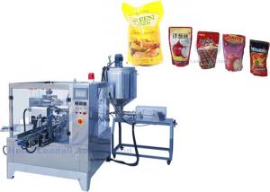  Food Grade SS304 Premade Bag Packing Machine , Stand Up Bag Premade Pouch Filling Machine Manufactures